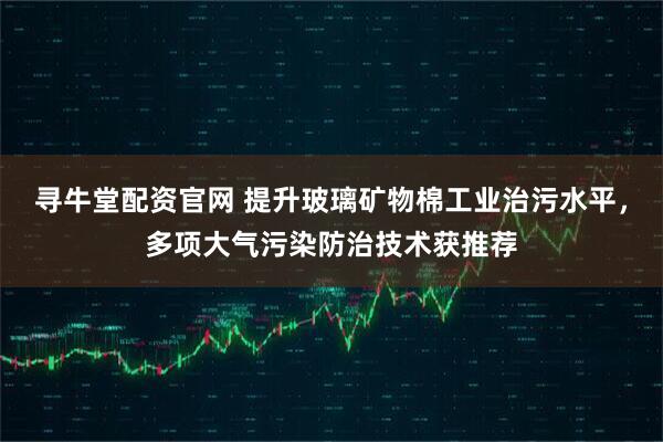 寻牛堂配资官网 提升玻璃矿物棉工业治污水平，多项大气污染防治技术获推荐